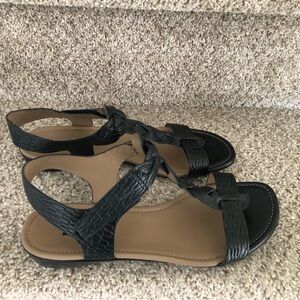 ECCO Women's Black Sandals